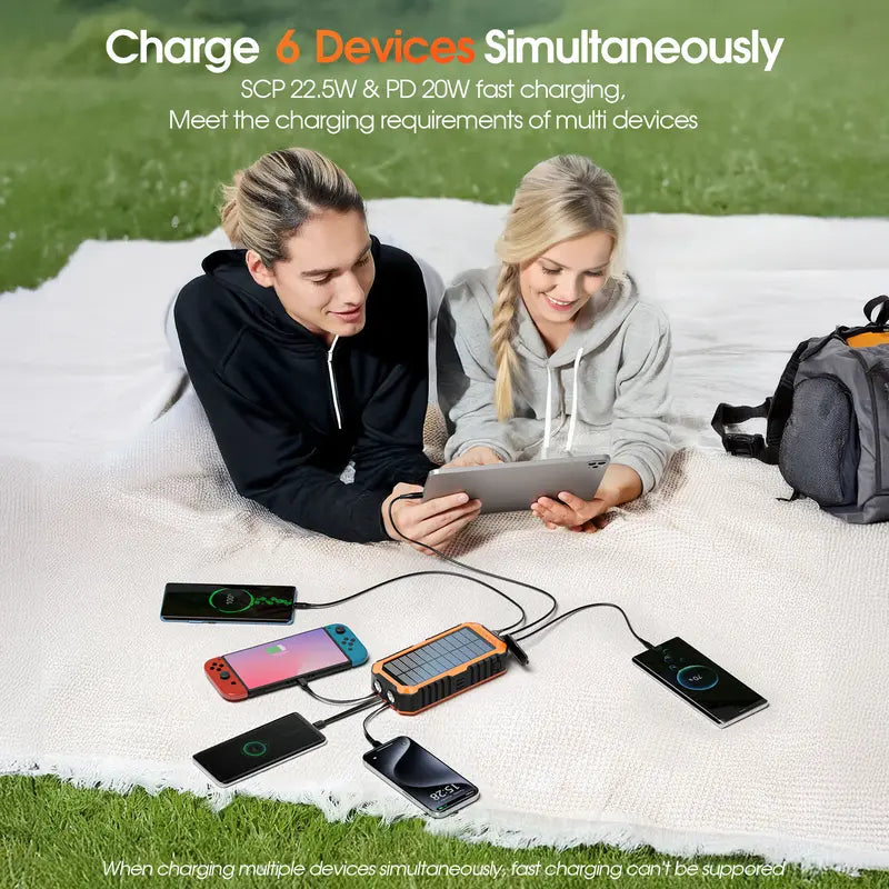 Emergency Ready Solar Power Bank