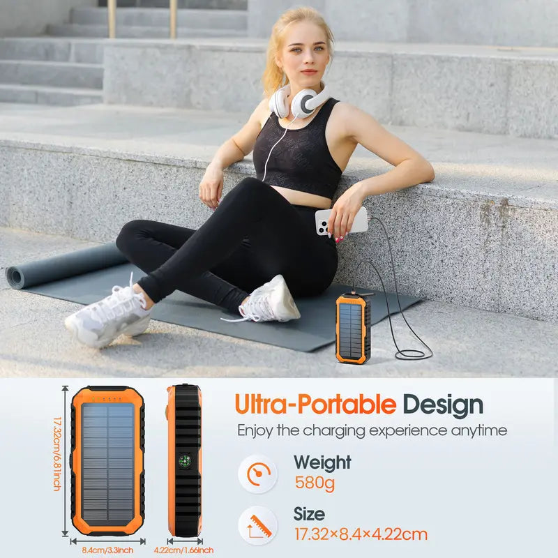 Emergency Ready Solar Power Bank